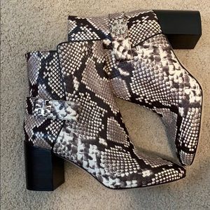 Tory Burch Snakeskin Boots